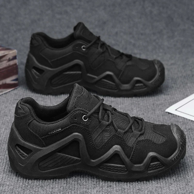 Big Size 46 Trekking Hiking Shoes Men Casual Sport Shoes Mesh Sneakers Outdoor Wear-resistant Climbing Hunting Sneaker