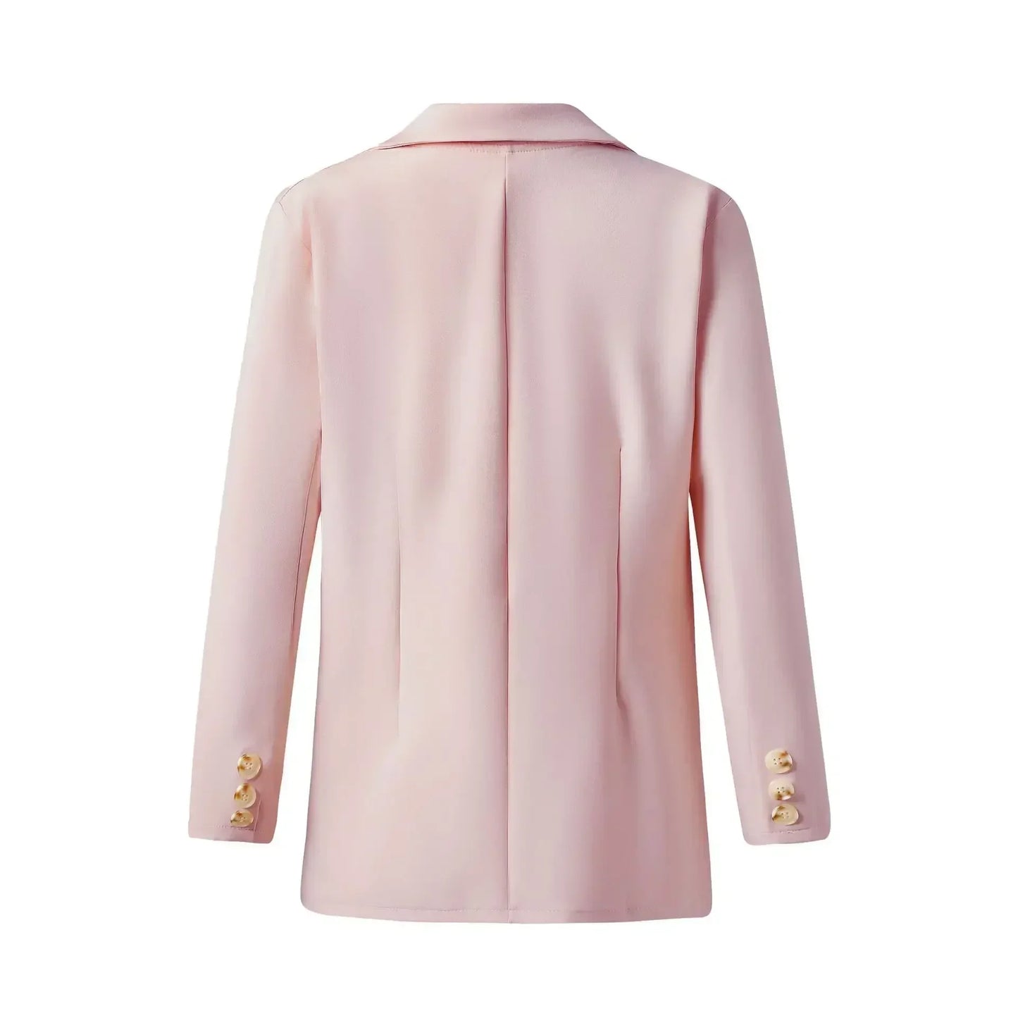 Women's S-2XL Plus Size New Style Temperament Long Sleeve Slim Fit Single Button Solid Coat Small Suit