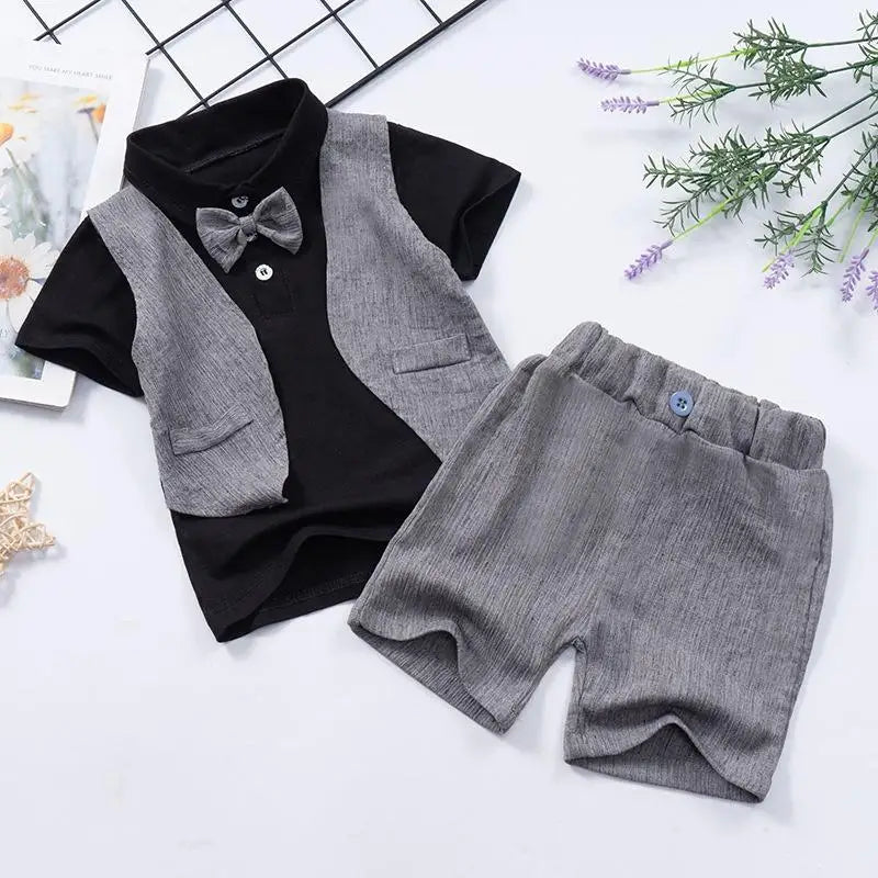 Summer Baby Clothes Suits Children Boys Fashion T-Shirt Shorts 2Pcs/Set Toddler Casual Costume Infant Outfits Kids Tracksuits