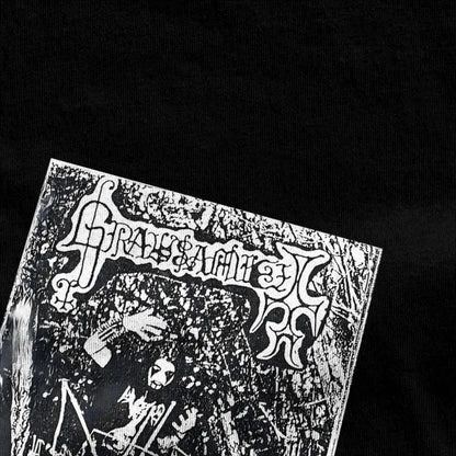 Men Women T-Shirt Grausamkeit Music Black Metal Gothic T Shirts Popular Summer Tee Shirt Funny Casual 100 Cotton Tops Plus Size
