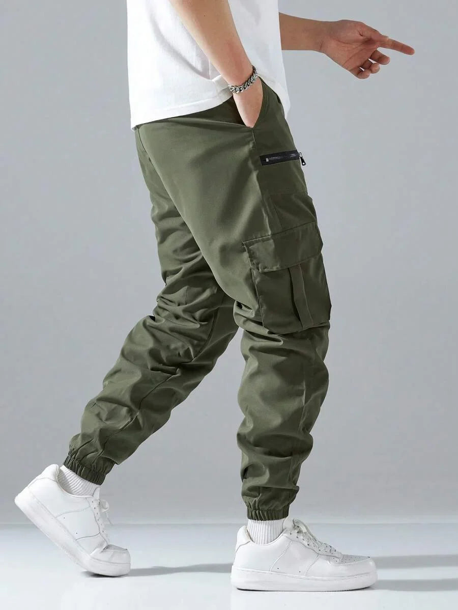 Men's Casual Workwear Pants Outdoor Long Trousers Loose Fashionable New Style Comfortable Breathable Fashion Casual Trousers