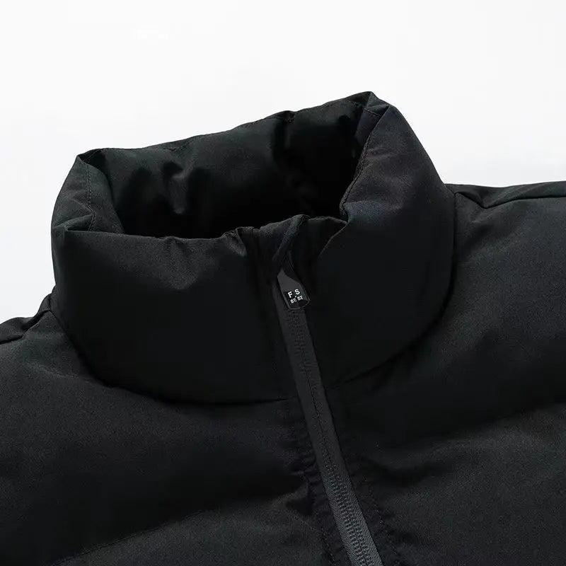 winter thick cotton jacket, outdoor cycling sports warm casual jacket, trendy versatile cotton jacket sweatshirt