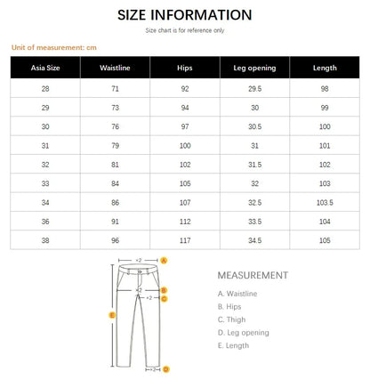 Warm Winter Jeans Men's Fleece Light Blue Slim Straight Denim Pants High Quality Thicken Velvet Elastic Comfort Casual Trousers