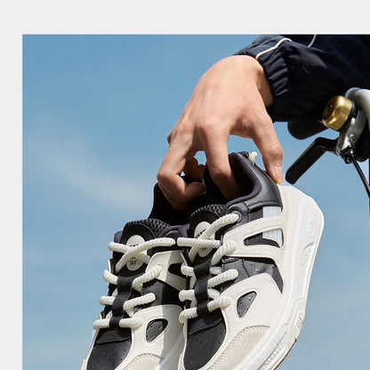 Men's Board Shoes Rebound Versatile Anti-slip Thick-soled Casual Wear-resistant Male Sneakers 672536610