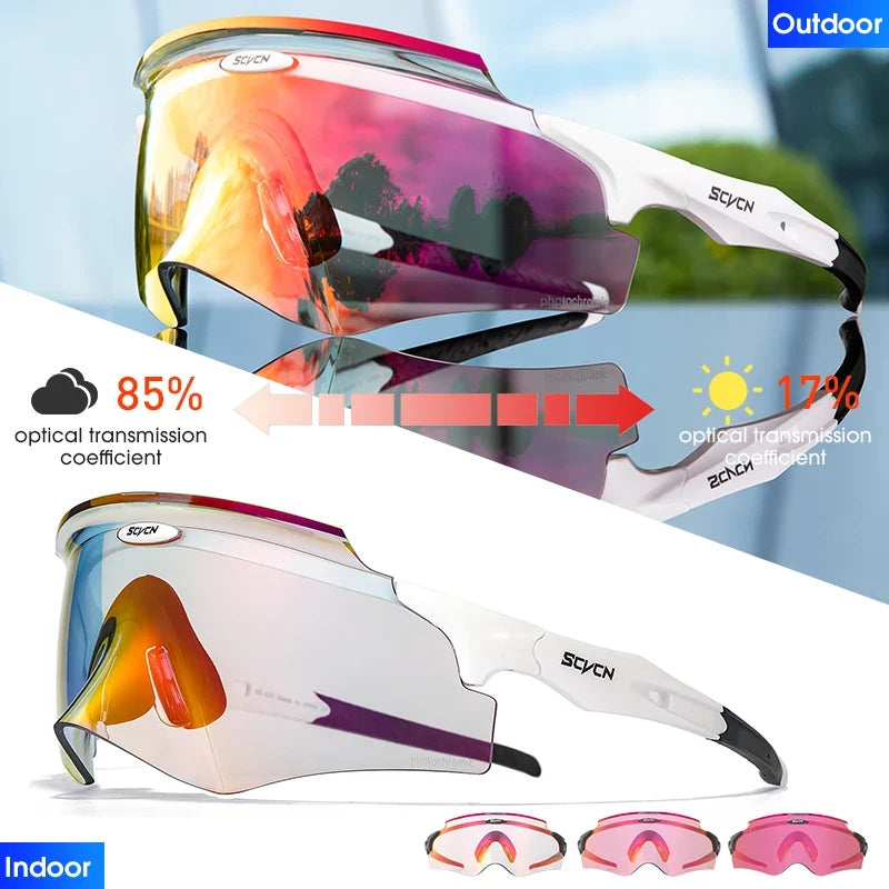 Men's Cycling Glasses Outdoor Sport Runing Sunglasses Women MTB Bike Bicycle Goggles Road Riding Fishing Hiking Eyewear