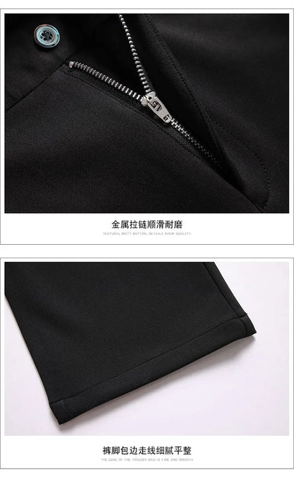 10XL Oversize Men Business Pants Winter Men's Trousers Man Casual Formal Tailoring Clothes Social Suit Clothing Slacks PantsMens