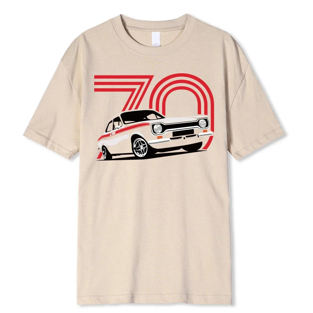 Mk1 Escort Mexico T Shirt, Gift For Dad Him Birthday Hot Sale Super Fashion Summer Funny Printing Street Create Your Own T Shirt