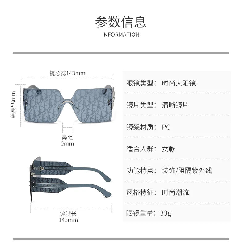 Ins 2025 Luxury Designer UV400 Sunglasses Women Men New Trendy Square Sun Glasses Ladies Vintage Small Cool Gafas De Sol