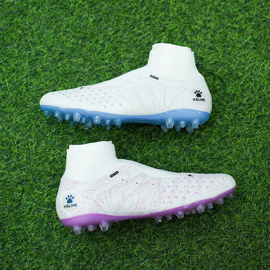 Football Shoes Men's High Top Professional Tf Broken Nail Adult Training Shoes Mg Football Shoes Short Nail Football Boots