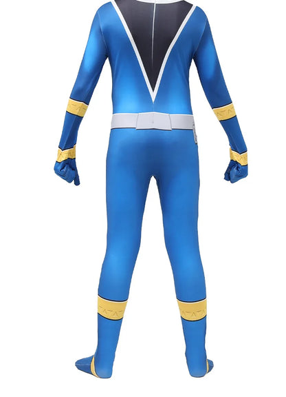 Anime Fancy Adult Kids Ranger Kishiryu Sentai Ryusoulger Cosplay Costume Jumpsuit Halloween Party Role Play Child Men Clothes