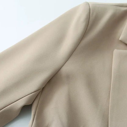 2026 New Office Women's Blazers & Jackets Fashion Slim Elegant Spring Women's Jacket Chic Young Commuter Warm Long Sleeve Blazer
