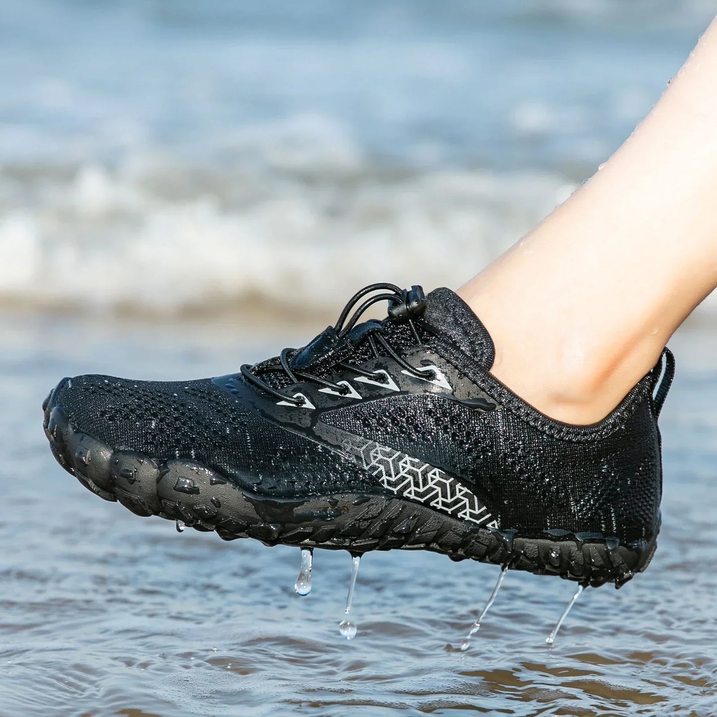 Unisex Wide Barefoot Shoes for Men Women Outdoor Trail Running Minimalist Walking Shoes Lightweight and Breathable