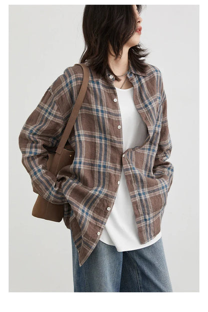 Women T-Shirts Loose Casual U-Neck Long Sleeve Female Tees Split Bottom Woman Top Ladies Clothing Autumn Spring 2023