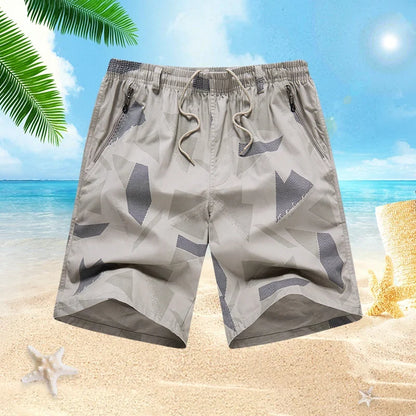 Quality Men's Camo Casual Shorts Y2K Print Camouflage Short Pants Summer Male Running Relaxed Fit Plus Size Board Shorts