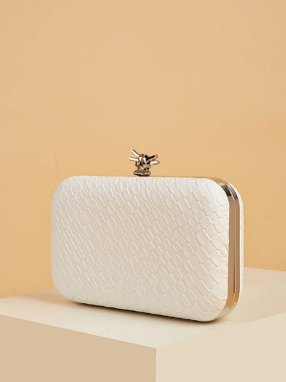 Women's Fashion Snake-Print Clutch Bag, Evening Bag, Clutch Bag to Match Evening Dresses, Detachable Shoulder Strap, Suitable for Prom, Parties, Wedding Season, Carnivals, Holiday Gatherings, Business Commuting, Women's Gift