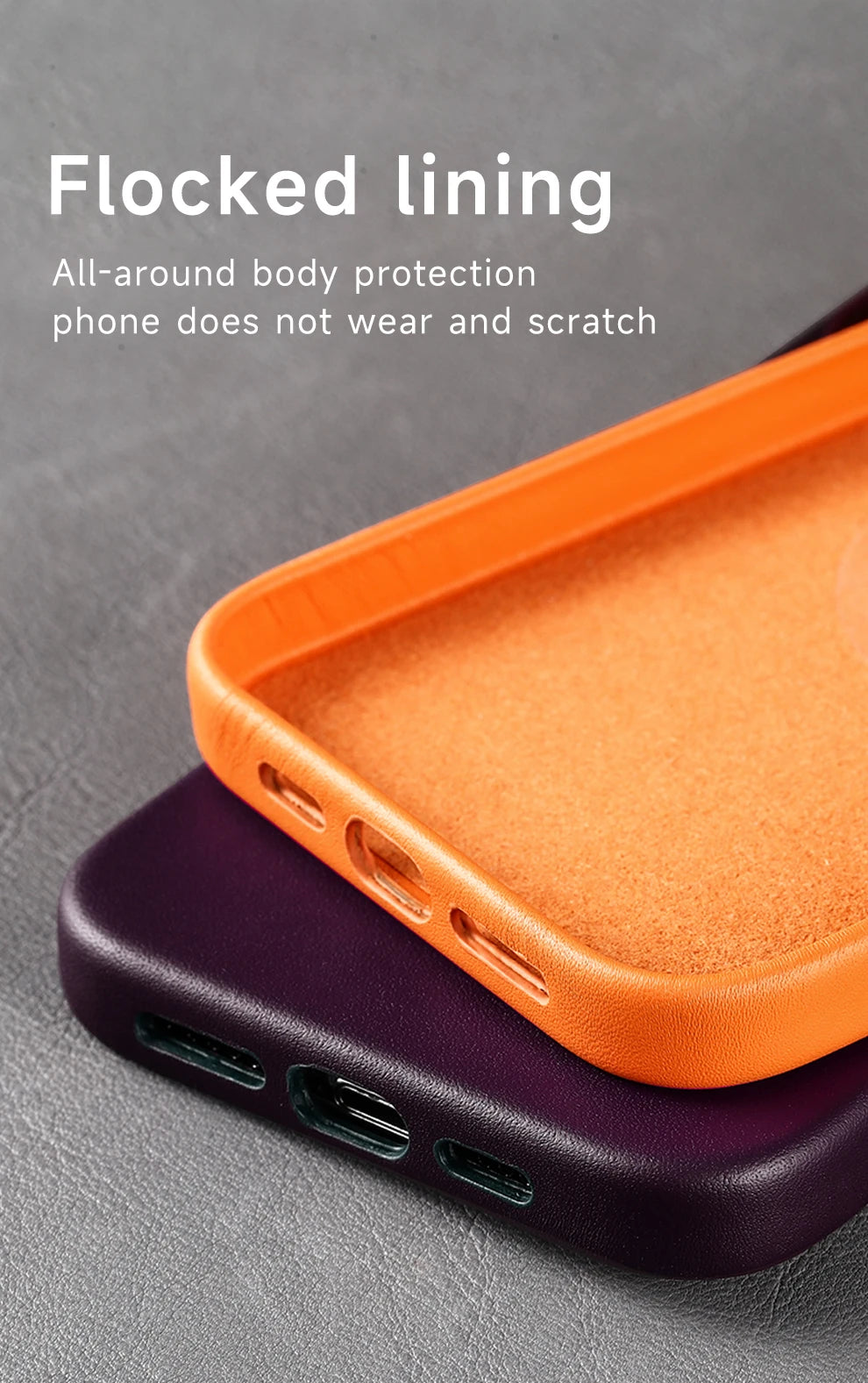 Official Magnetic Leather Case for Apple iPhone 17 Pro Max 16 13 12 14 15 Plus Original MacSafe for MagSafe Cover Accessories