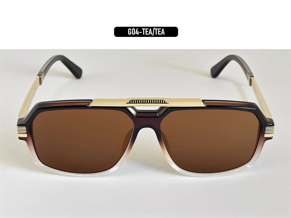 Brand Design Square Sunglasses Women  UV400 Protection Sunglass Men Beach Vacation Fashion Glasses Gafas De Sol Hombre Zonnebril