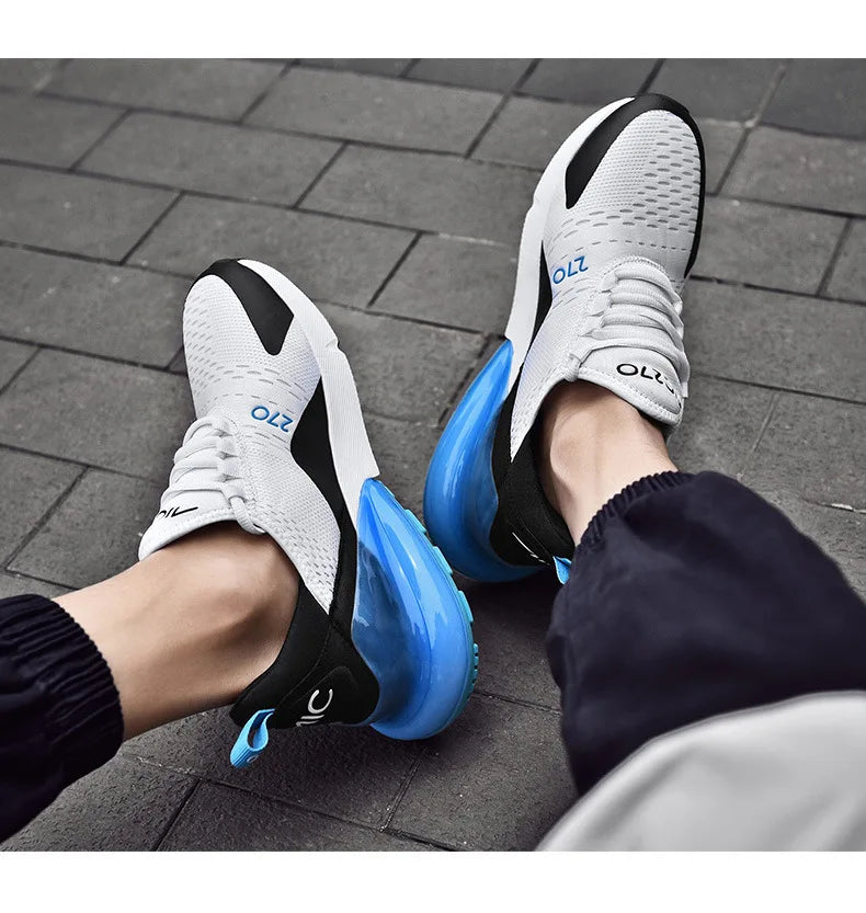 Men's Sneakers Outdoor Jogging Sport Shoes Autumn Season Women Casual Sneakers Shoes Platform Mesh Breathable Casual Shoes 36-47