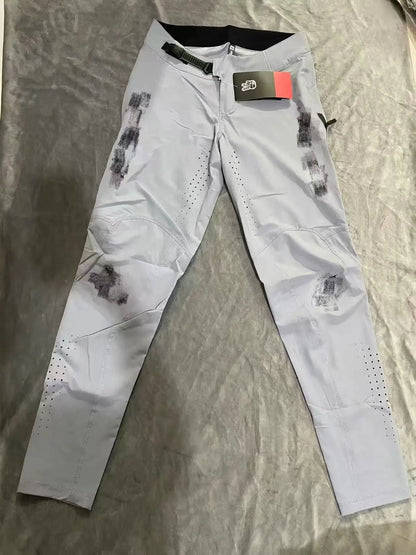 Reathable Ultra-Thin Comfortable Cycling Trousers Zipper Design with Pockets for Bike Motorcycle Sports Four Seasons Wearable