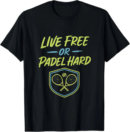 Badge of Sport Tennis Padel Logo Graphic T-Shirt Unisex Summer Streetwear Tops Customizable Couple Camiseta Hombre