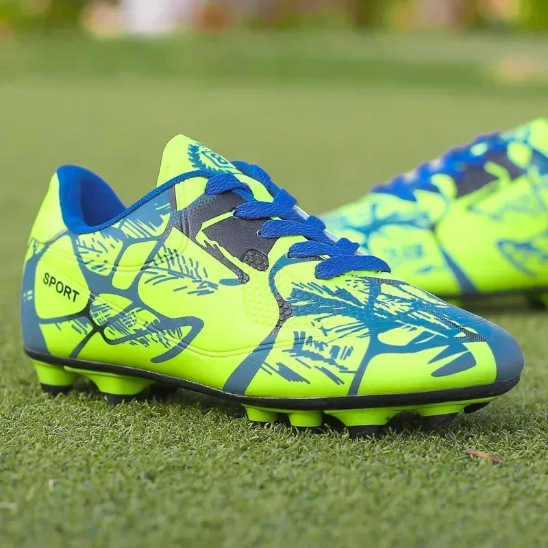 New Men Kids Professional Soccer Shoes Boys Cleats Non-Slip Grass Football Boots Adult Ultralight Training Shoes Drop Shipping