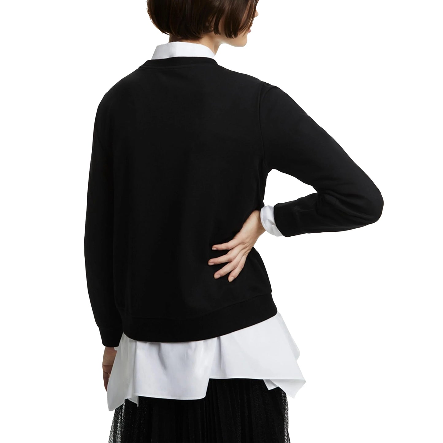 Spring Autumn New Women's Sweatshirts Coats Clothes Tops Clothing Hooded Long Sleeved Round Neck Pullover Top