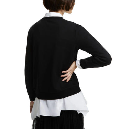 Spring Autumn New Women's Sweatshirts Coats Clothes Tops Clothing Hooded Long Sleeved Round Neck Pullover Top