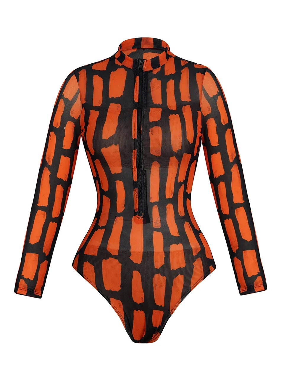 One Piece Sun Protection Swimwear 2026 Women Long Sleeved Print Swimsuit Female Sports Bathers Swimming Bodysuit Beach купальник