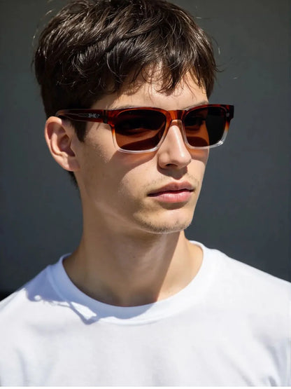 Polarized Sunglass Men Vintage Sunscreen Square Sunglasses Women Trendy Fashion Glasses Gafas De Sol Hombre Lunette Soleil Femme