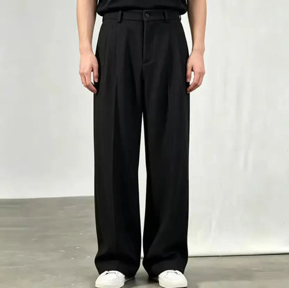 2026 New Men's Pants Formal Wear Herringbone High Quality Men Business Slim Trousers Office Social Dress Pants