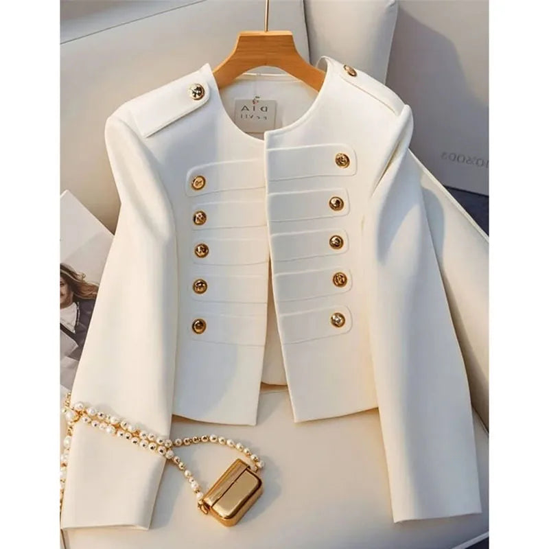 New Ladies Suit Jacket 2025 Spring Autumn Be All-match Fashion Female Blazer Coat Loose Korean Version Temperament Lady Overcoat