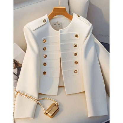 New Ladies Suit Jacket 2025 Spring Autumn Be All-match Fashion Female Blazer Coat Loose Korean Version Temperament Lady Overcoat