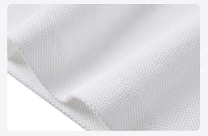 2026 Summer Super Loose  300gsm Breathable Pique Fabric T-shirts Men Plus Size Tops