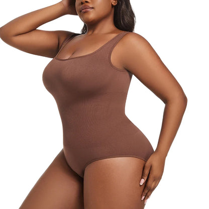 Plus Size Women's Briefs Bodysuit Butt Lifter Wide Shoulder Straps Shapewear Smooth Body Tummy Control Body Shaper XL-5XL New in
