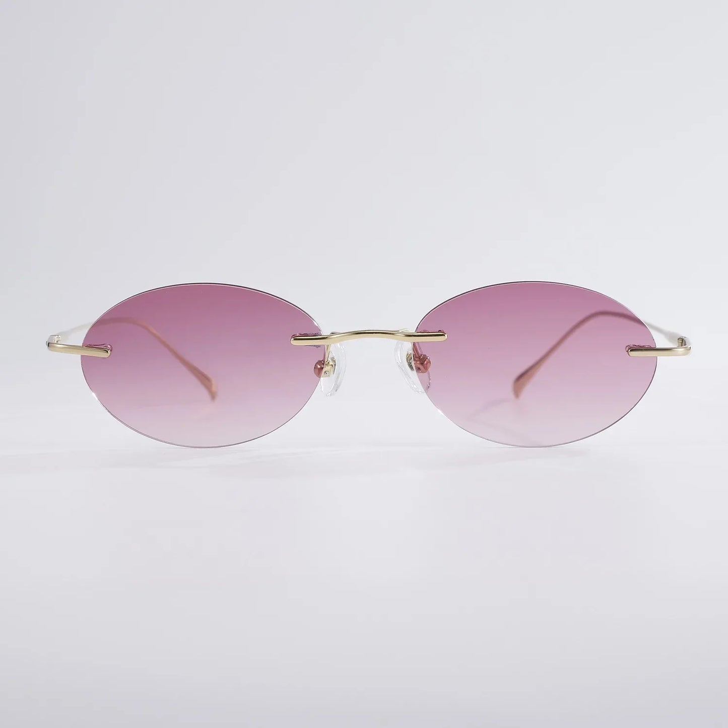 Fashion Frameless Women Polarized Sunglasses Travel Photography Sunglass Pure Titanium Frame Men Punk Sun Glasses Shades UV400