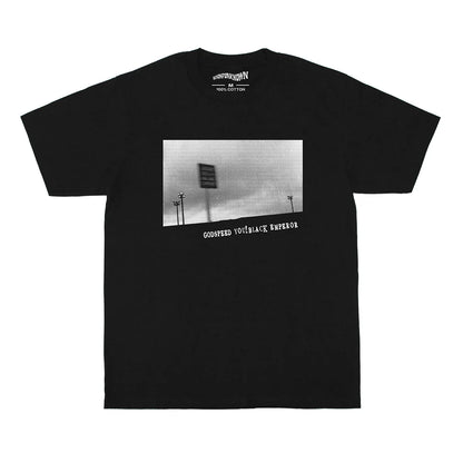 Black Emperor T-Shirt Post Rock Band Sigur Ros Men Washed Long Short Sleeves Men's Clothing Short Sleeves Cotton Print Shirt