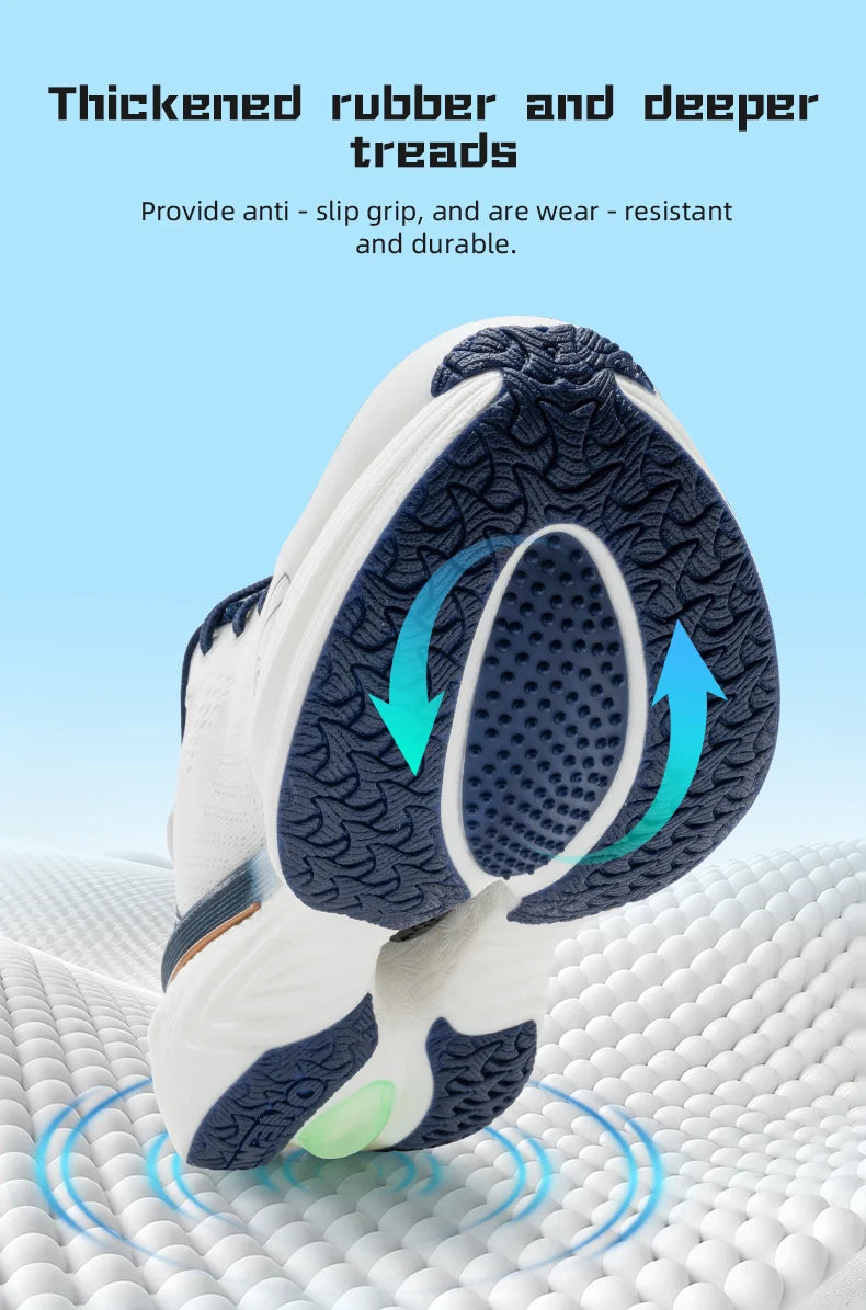 Bumper Max Jogging Running Shoes Unisex Lightweight Sneakers Road Wear-Resistant Fashion Sports Fitness Shoes
