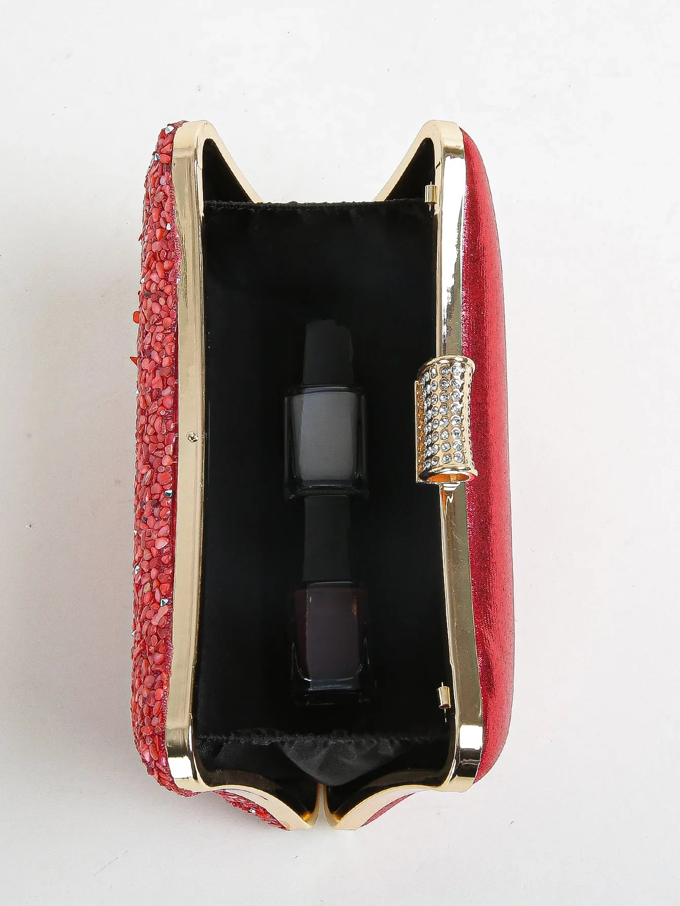 Mini Irregular Jewel Handheld Dinner Bag