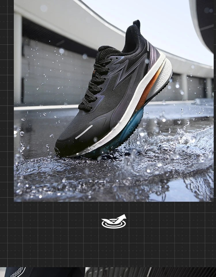 8.0 Men's Running Shoes Winter Fleece Lined Waterproof Anti-Slip Warm Comfortable Sneakers Male 672542224
