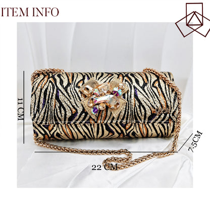 2025 Women Elegant Gold High Heel Shoe and Matching Bag Set with Rhinestone Accents Stylish Peep Toe Design for Party