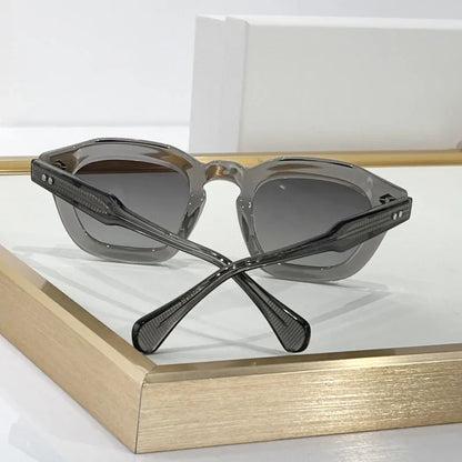 New Arrivals Square Handmade Sunglasses Thick Acetate Luxury Brand Design High Street A+Quality UV400 Outdoor VENENO with Case