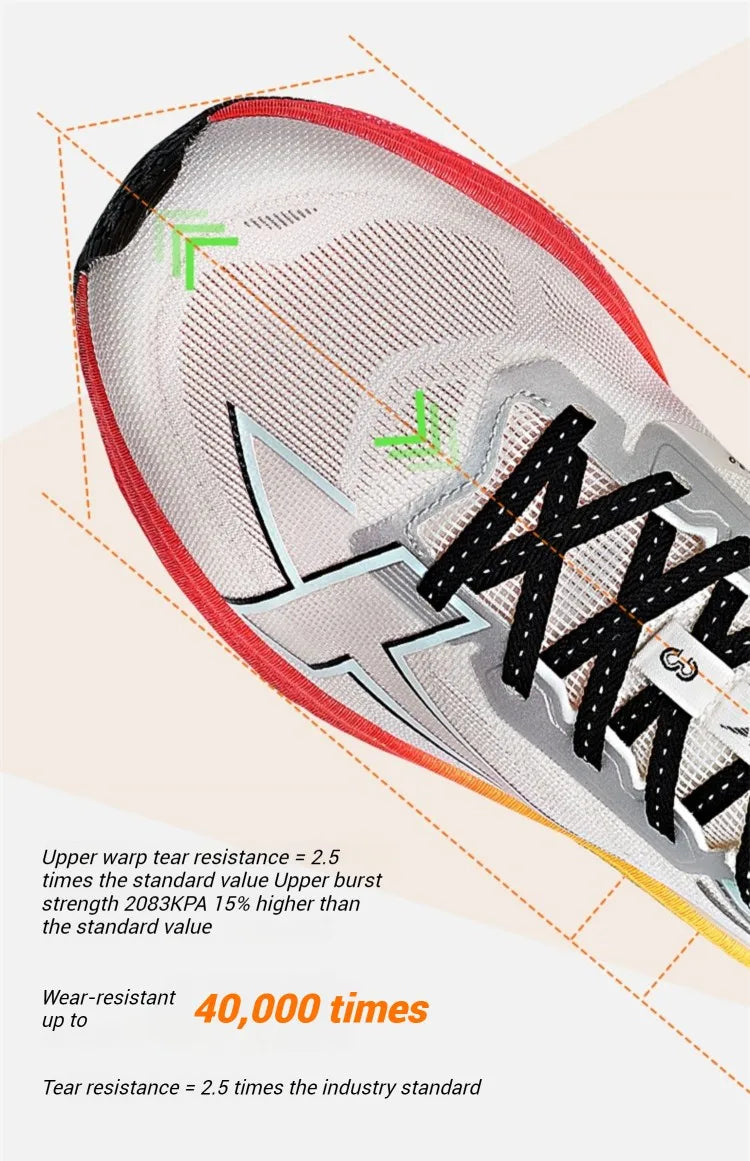 2000km 3.0 Running Shoes For Women 2025 Spring Sneakers Cushioning Training Jogging Wear-Resistant Lightweight 875118110034