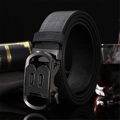 2026 New business Men Belt Genuine Leather Belt Strap Famous Brand Luxury Automatic B Male Belts for men Canvas belt jeans
