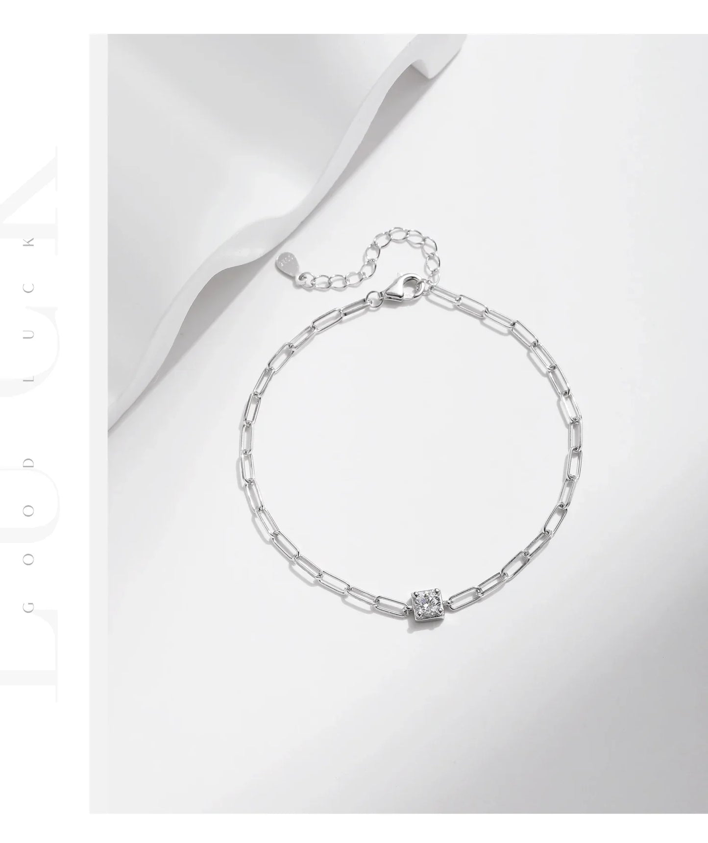 Clear D Color Moissanite Bracelet 0.3 Carat Lab Diamond 925 Sterling Silver Elegant Bracelet For Women Fine Jewelry