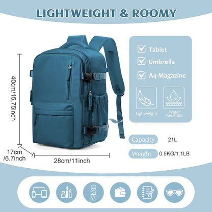 Cabin Airplane Travel Backpack 40x30x20, Hand Luggage Cabin Backpack Wizzair 40x30x20 Carry-Ons Men Women 15.6 inch Laptop Bags