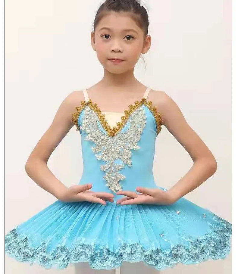 Summer Ballet Dresses Kids Outfit Dance Costumes Girls Clothes Vestidos Ballerine Girl Dress Tutu Ballet Leotards Children's Day