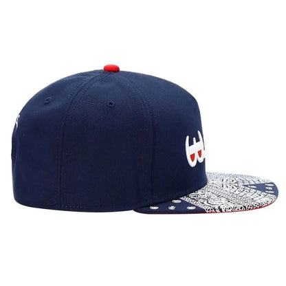 Unisex Letter Embroidery Geometric Printing Hip-hop Hats Outdoor Adjustable Casual Baseball Caps Sunscreen Hat