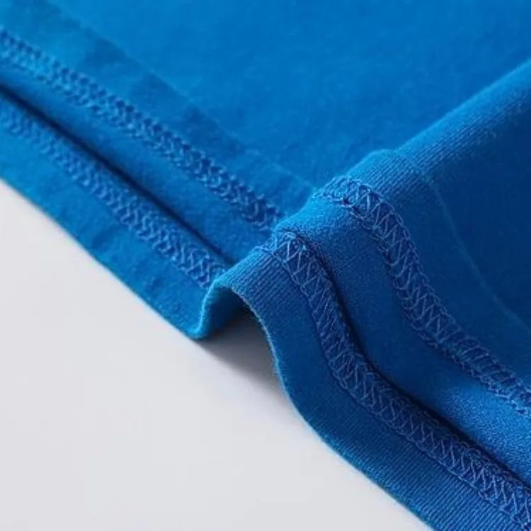 2026 New Boys Cotton T-Shirt Trendy Gradient Design for Big Kids Stylish Cool Summer Casual Wear