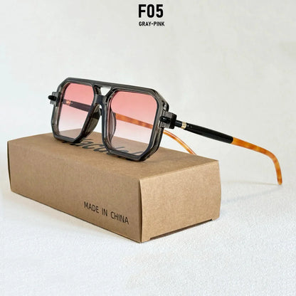 Square Sunglasses For Men Luxury UV400 Protection Sunglasses Women Trendy 2026 Vintage Retro Fashion Glasses Gafas De Sol Hombre