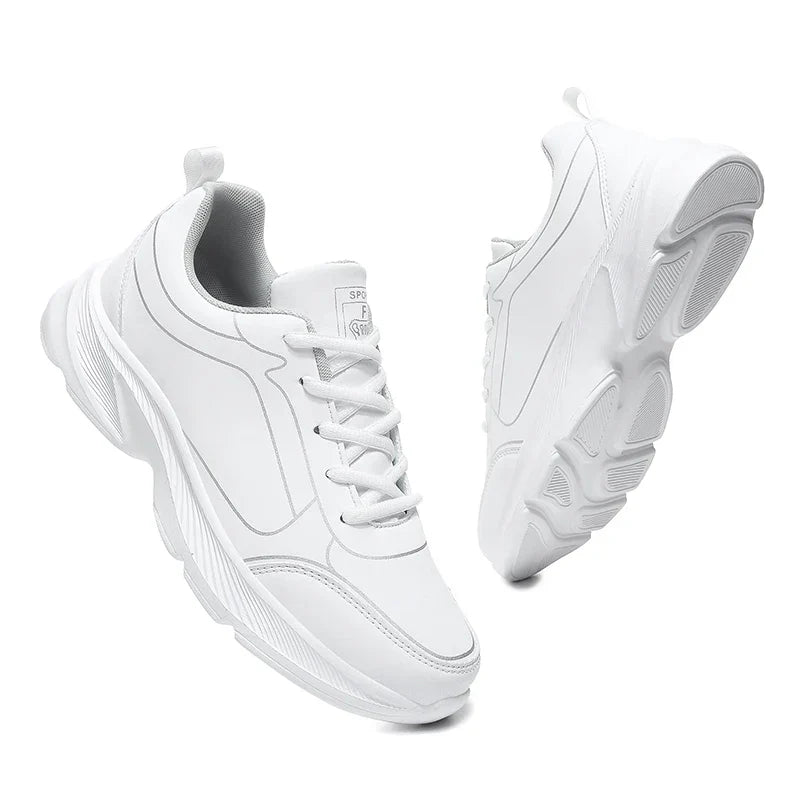 Road Running Shoes Unisex Waterproof Running Shoes Comfortable Athletic Shoes Waterproof and Slip-Resistant Travel Shoes